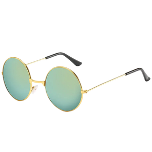Retisca LYRA™ — Classic Round Metal Sunglasses